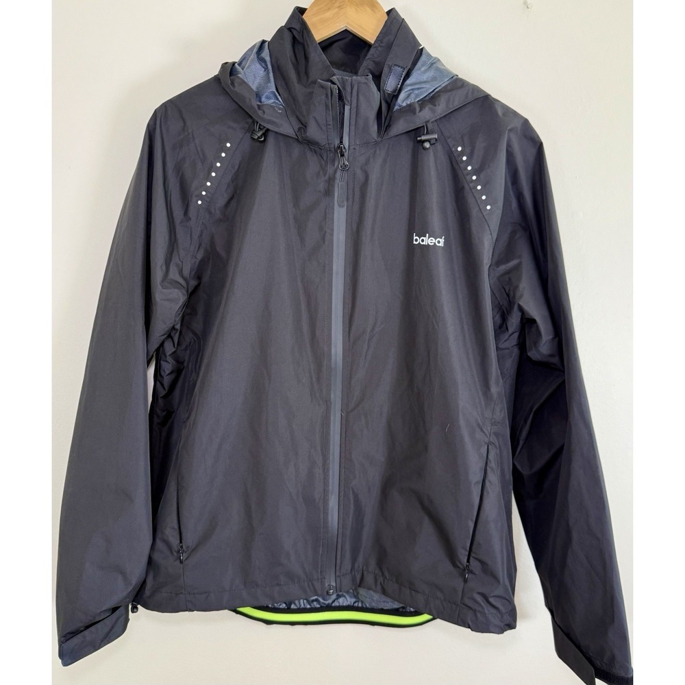 baleaf Mens Rain Jacket Waterproof Windbreaker Running Cycling Golf Hiking Ge...